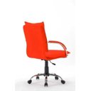 Ver imagem 4 de Cadeira Diretor em Couro Pu Vermelha Pelegrin Pel-280