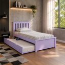 Ver imagem 1 de Cama + Cama Auxiliar Solteirão Ecoconfort Lilás