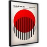 Circulo Vermelho Coleção Bauhaus Quadro Decoração Elegante - 5