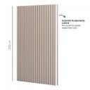 Ver imagem 2 de Fechamento Lateral para Painel Ripado Mdf 250cm Freijó Madeirado P11 Pradel Móveis