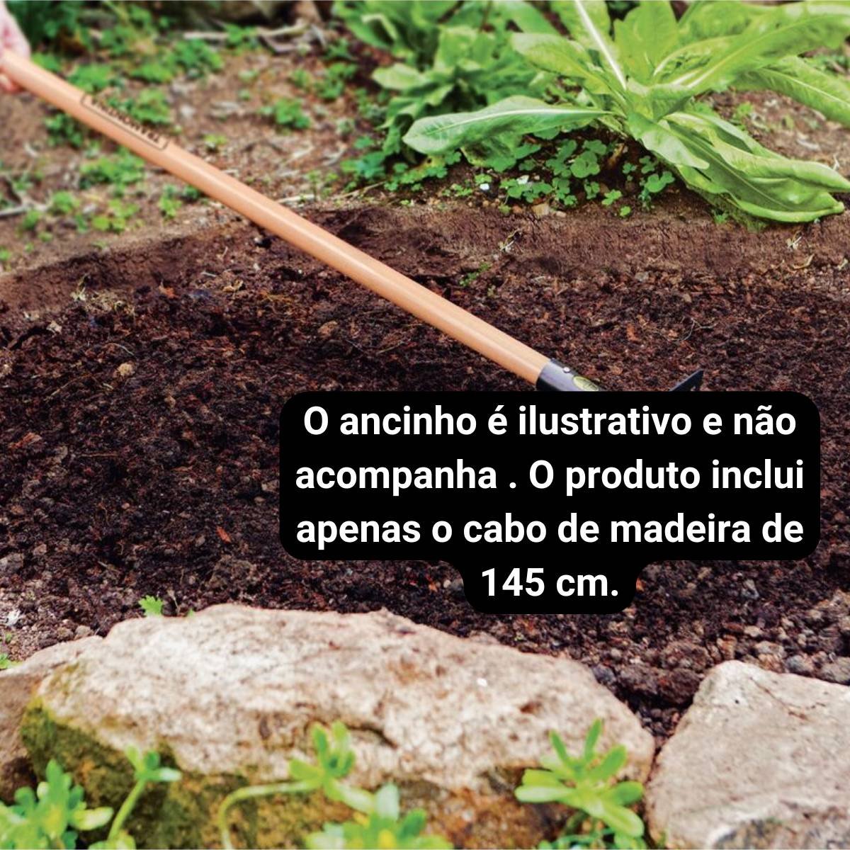 Cabo de Madeira para Ancinho (145 Cm) Tramontina - 6