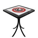 Ver imagem 1 de Mesa Madeira Azulejo 60x60cm - Bistrô Fixa 78cm - Preta - Duff