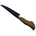 Ver imagem 2 de Faca para Churrasco Dourada G Novo Design Fineza