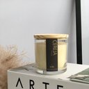 Ver imagem 1 de Vela Aromática Copo de Vidro Cereja e Avelã 180g Cera de Coco