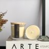 Vela Aromática Copo de Vidro Cereja e Avelã 180g Cera de Coco - 2