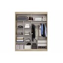 Ver imagem 3 de Guarda Roupa Casal 2 Portas de Correr e 2 Gavetas Ph 16932 Carvalho Vermontt/off White - Herval