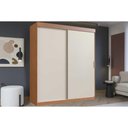Ver imagem 1 de Guarda Roupa Casal 2 Portas de Correr e 2 Gavetas Ph 16932 Carvalho Vermontt/off White - Herval