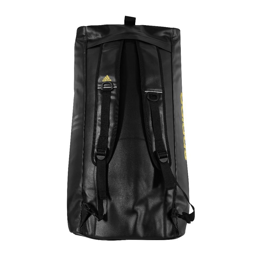 Bolsa Mochila Adidas Boxing 2in1 Poliéster Preto/dourado Sport Bag Boxing - 2