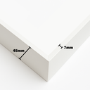 Ver imagem 3 de Moldura Filete Branca para Telas em Canvas 90x60 Cm