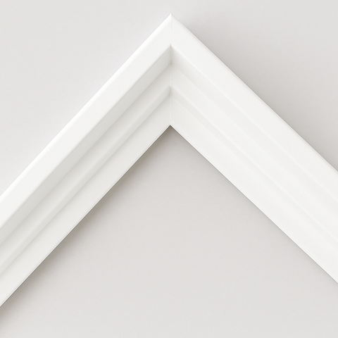 Moldura Filete Branca para Telas em Canvas 90x60 Cm