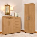 Ver imagem 1 de Conjunto de Cômoda e Multiuso Naturalle para Quarto