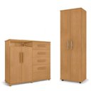 Ver imagem 5 de Conjunto de Cômoda e Multiuso Naturalle para Quarto