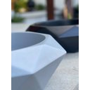 Ver imagem 6 de Cuba Concreto Artesanal de Sobrepor 3d - Mod Diamond- Preta