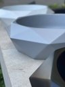 Ver imagem 5 de Cuba Concreto Artesanal de Sobrepor 3d - Mod Diamond- Preta