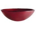Ver imagem 4 de Cuba de Vidro 31cm x 11,5cm sem Válvula Jaspe Astra Vermelho