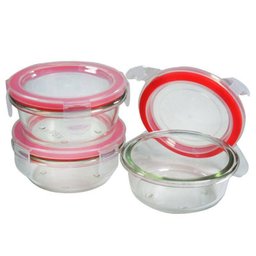 Conjunto de Potes em Vidro Borosilicato 150ml 3 Peças Wincy - 2