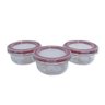 Conjunto de Potes em Vidro Borosilicato 150ml 3 Peças Wincy - 3