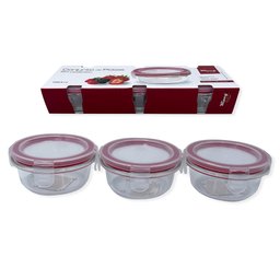 Conjunto de Potes em Vidro Borosilicato 150ml 3 Peças Wincy - 4