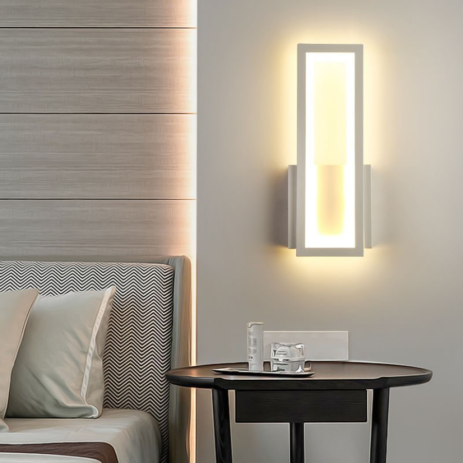 Arandela, Luminária de Parede, Vários Modelos, Arandelas Led, 3 Cores em 1 Arandela Interna