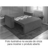 Bicama Sofá Cama Mamflex Mirante 5000 com Braço 2 Lugares em Tecido Veludo Tabaco Palmeira Floral - 5