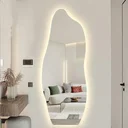 Ver imagem 1 de Espelho Orgânico Grande com LED Frio 140x60cm Fiamma