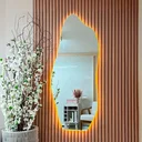 Ver imagem 2 de Espelho Orgânico Grande com Led 140x60cm Fiamma:led Frio