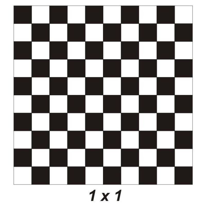 Tapete Emborrachado Pista Dança xadrez - 1 x 1 M - 2
