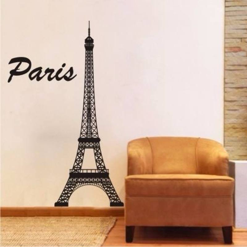 Adesivo Decorativo de Parede e Porta - Torre Eiffel Paris - 4