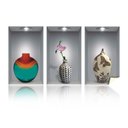 Ver imagem 1 de Adesivo Decorativo para Parede Nichos e Vasos 3d