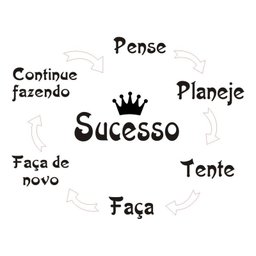 Adesivo Decorativo Parede Sucesso - 1