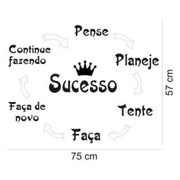 Adesivo Decorativo Parede Sucesso - 2