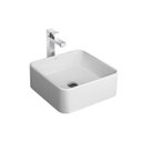 Ver imagem 2 de Cuba de Apoio Quadrada Branco 40x40x13cm - Deca Deca Loucas