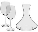 Ver imagem 1 de JOGO EM CRISTAL DECANTER 1500ML COM 2 TAÇAS 450ML FÓRUM - BOHEMIA