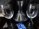 Ver imagem 4 de JOGO EM CRISTAL DECANTER 1500ML COM 2 TAÇAS 450ML FÓRUM - BOHEMIA