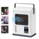 Ver imagem 1 de Mini Ar Condicionado Digital Umidificador Purificador Blu Breeze Mesa Escritorio Quarto Ventilador U