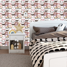 Papel de Parede Adesivo Desenho de Ursinho Quarto Bebê 3m - 2