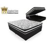 Conjunto Cama Box Baú Casal Premium Inteiriço Corino 1,38x1,88 + Colchão Molas Luxor Black 25 cm - S - 3