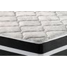 Conjunto Cama Box Baú Casal Premium Inteiriço Corino 1,38x1,88 + Colchão Molas Luxor Black 25 cm - S - 4