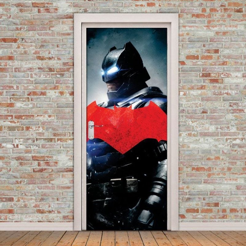 Adesivo de Porta Batman - P 70x210 cm - 1