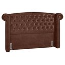 Ver imagem 5 de Cabeceira King 195cm Provença P02 Sintético Camel - Mpozenato
