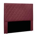 Ver imagem 1 de Cabeceira Cama Box Solteiro 90 Cm Dubai Veludo Vinho S04 - D'Rossi