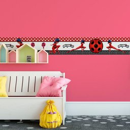 Faixa Infantil Miraculous Ladybug Vermelho - 12m - 1