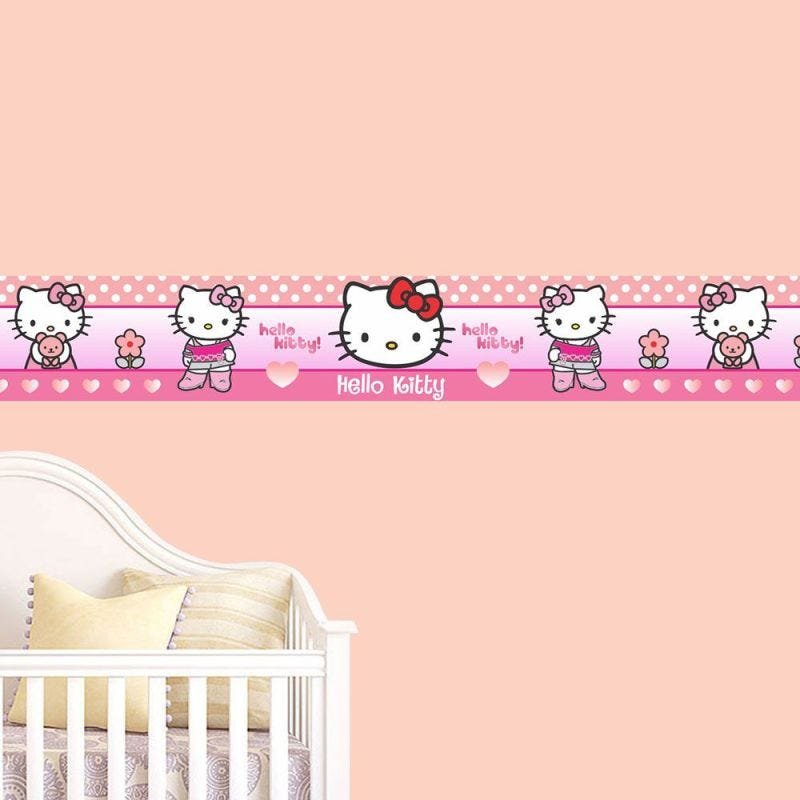 Faixa Infantil Hello Kitty Rosa - 10m - 1