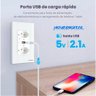 Tomada Inteligente Dupla e Usb Wi-fi Novadigital - 2