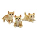 Ver imagem 1 de Kit 3 Gatos Decorativos em Resina 8,5cm – Trio Charme para o Lar