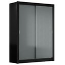 Ver imagem 3 de Guarda-roupa Solteiro Madesa Denver 2 Portas de Correr