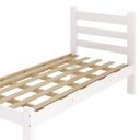 Ver imagem 4 de Cama de Solteiro Rubi Madeira Maciça Resistente Repleta