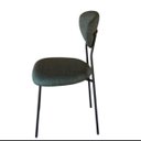 Ver mais imagens de Conjunto Mesa Restaurante 80x80cm com 02 Cadeira Estofada Preto Fosco – Exclusiva Linho Lincoln Verd