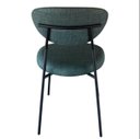 Ver imagem 7 de Conjunto Mesa Restaurante 80x80cm com 02 Cadeira Estofada Preto Fosco – Exclusiva Linho Lincoln Verd