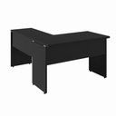 Ver imagem 7 de Mesa de Escritório em L 30mm com Gaveteiro Suspenso e Chave F5 Office Cor:Preto
